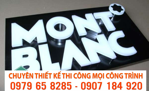 Chữ quảng cáo mica giá rẻ Quận 4